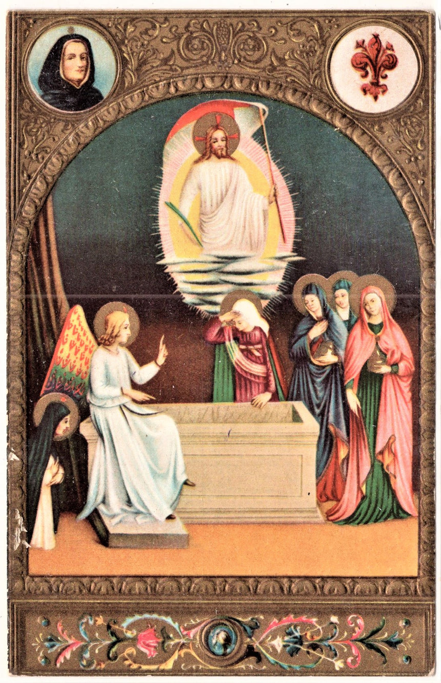 Cartolina Gesù. Madonna. San Giuseppe. Sacra Famiglia. Santi. | Collezionissimo