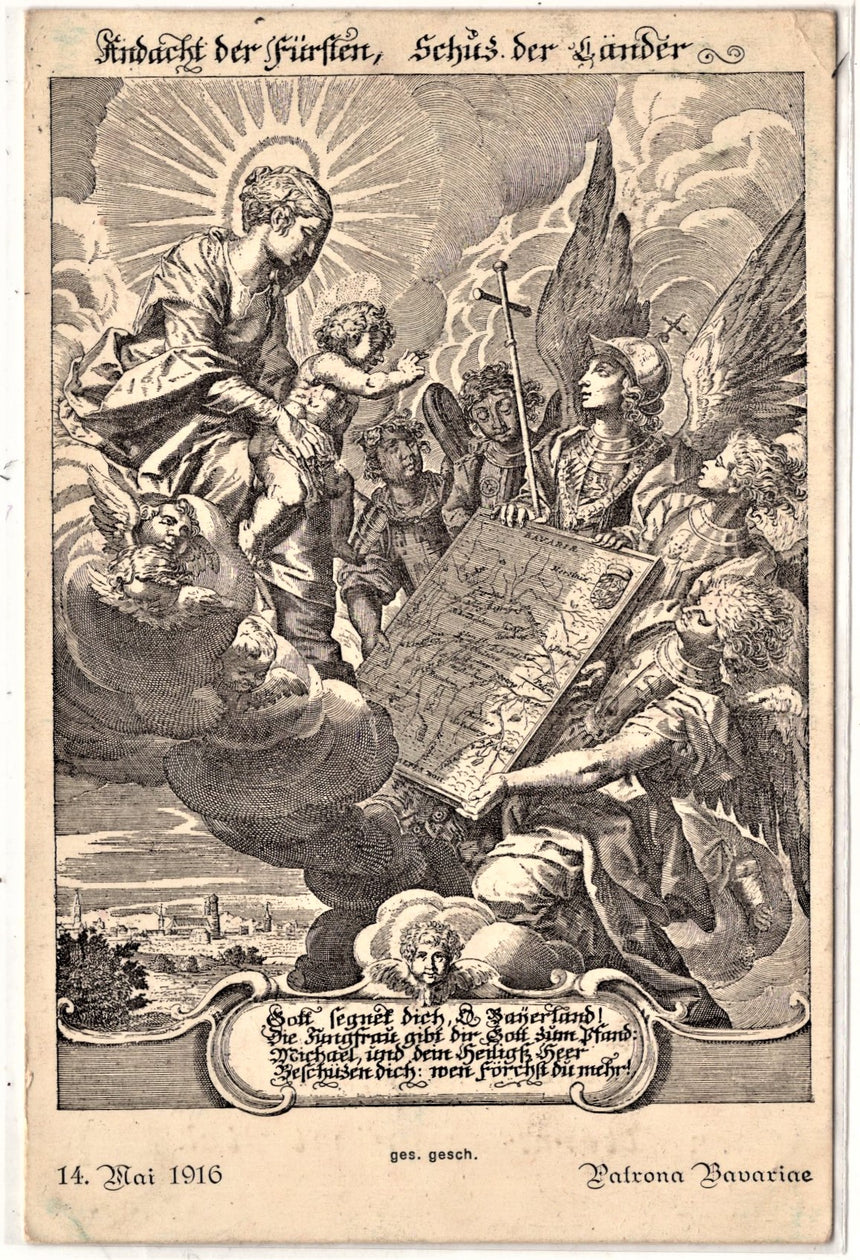 Cartolina Gesù. Madonna. San Giuseppe. Sacra Famiglia. Santi. | Collezionissimo