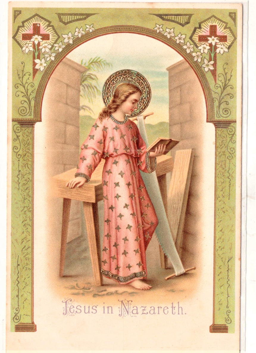 Cartolina Gesù. Madonna. San Giuseppe. Sacra Famiglia. Santi.S.Anna | Collezionissimo