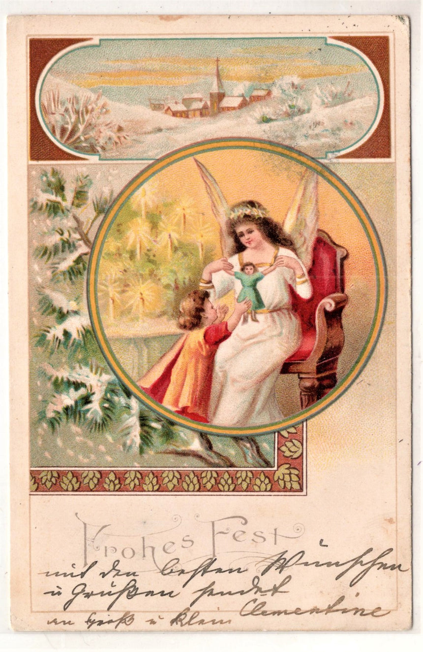 Cartolina Gesù. Madonna. San Giuseppe. Sacra Famiglia. Santi. | Collezionissimo