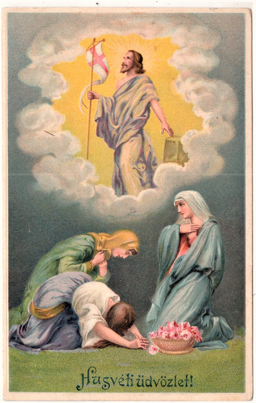 Cartolina Gesù. Madonna. San Giuseppe. Sacra Famiglia. Santi. | Collezionissimo
