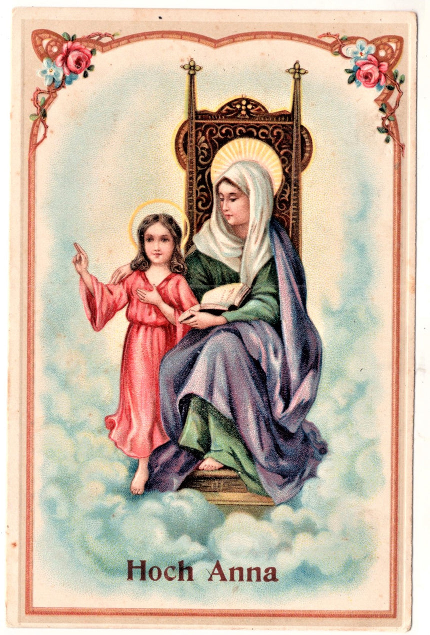 Cartolina Gesù. Madonna. San Giuseppe. Sacra Famiglia. Santi. | Collezionissimo