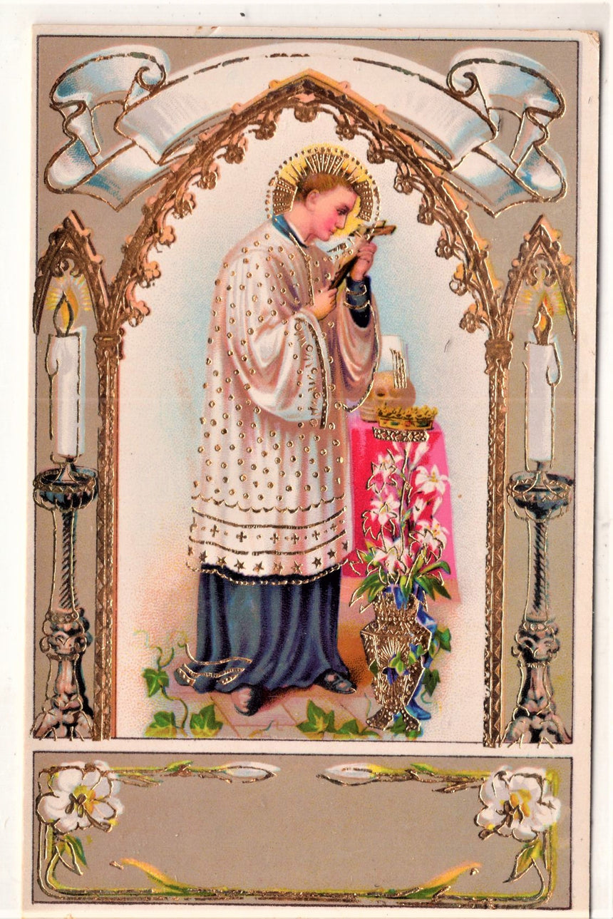 Cartolina Gesù. Madonna. San Giuseppe. Sacra Famiglia. Santi. | Collezionissimo