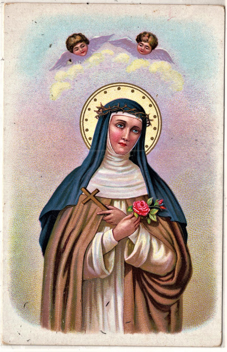 Cartolina Gesù. Madonna. San Giuseppe. Sacra Famiglia. Santi. | Collezionissimo