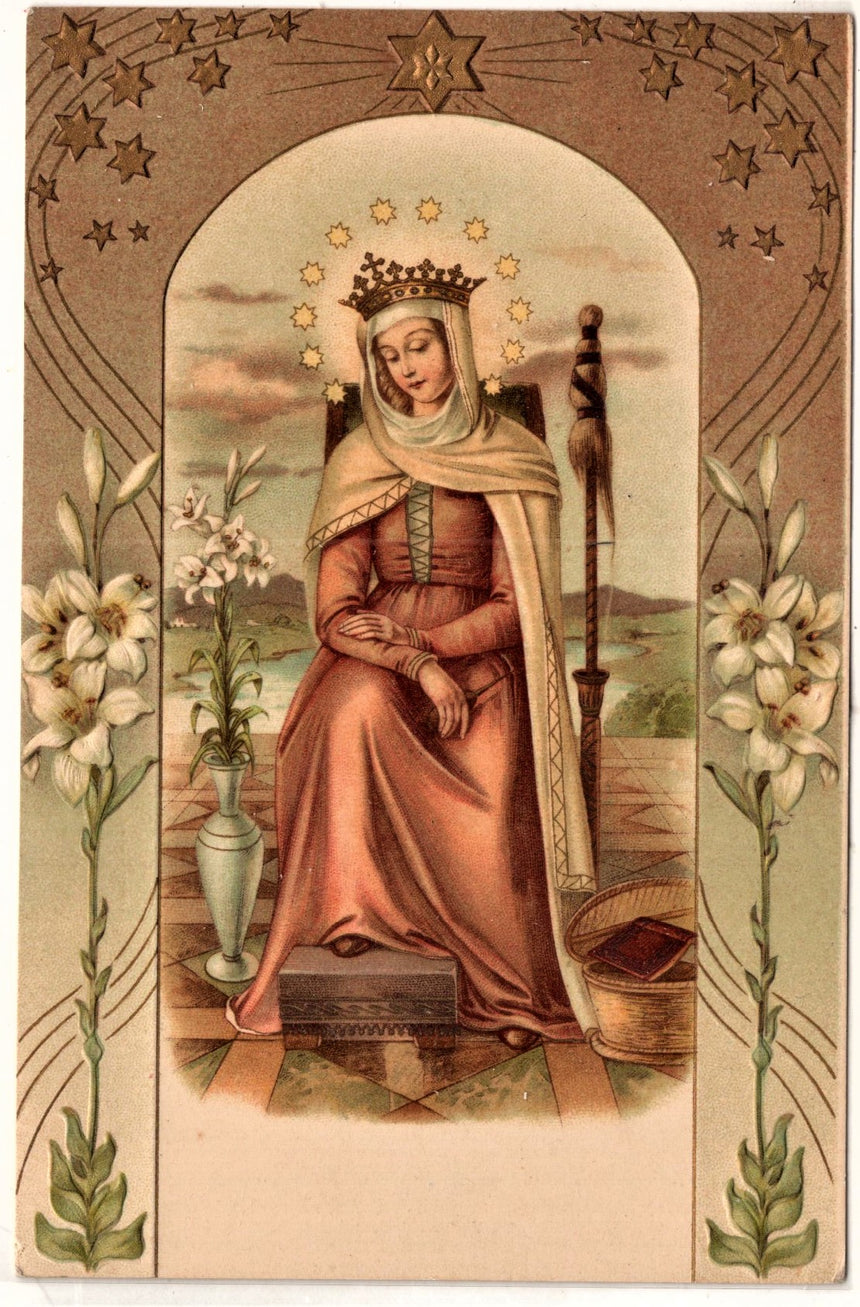 Cartolina Gesù. Madonna. San Giuseppe. Sacra Famiglia. Santi. | Collezionissimo