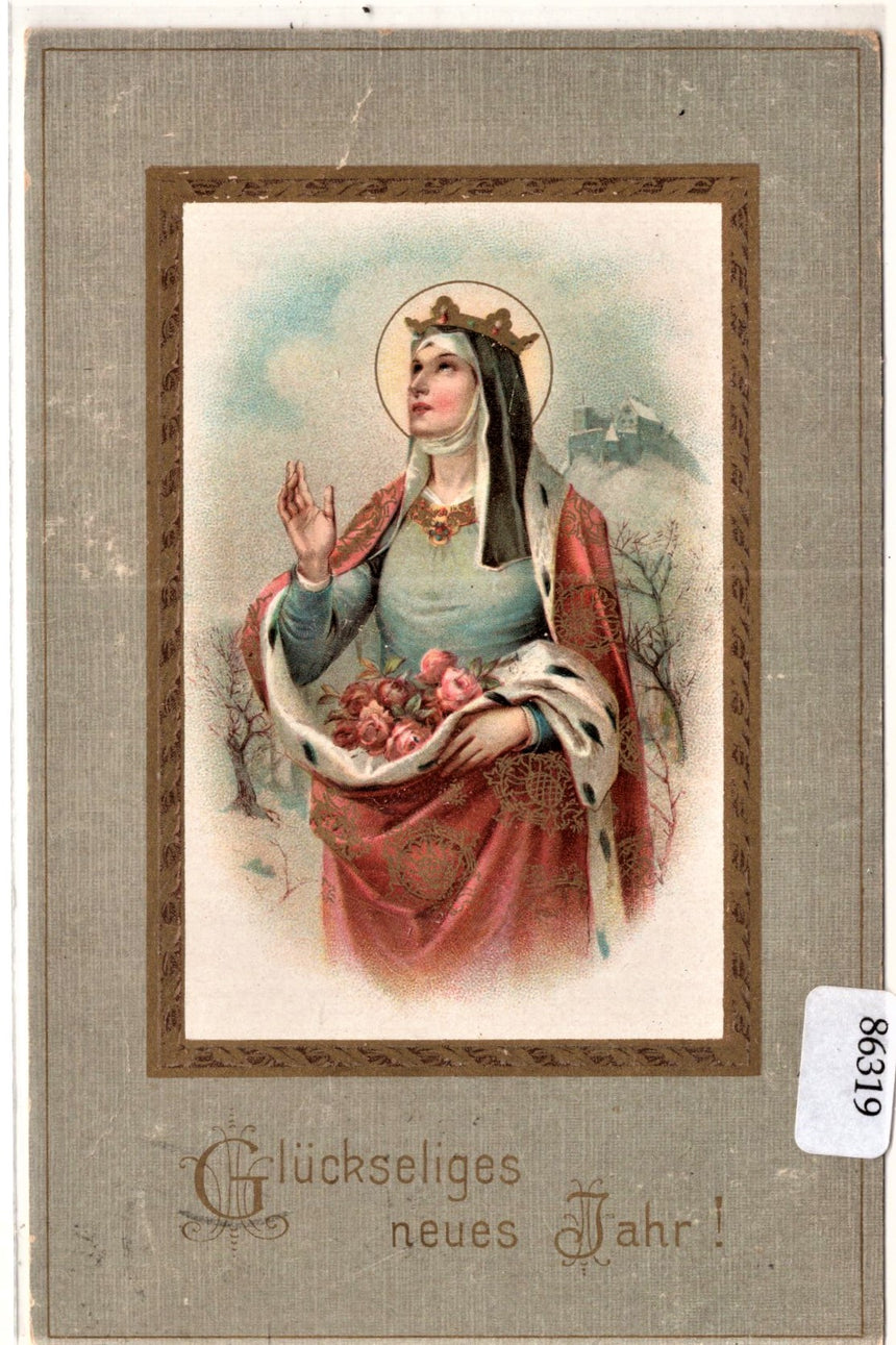 Cartolina Gesù. Madonna. San Giuseppe. Sacra Famiglia. Santi. | Collezionissimo