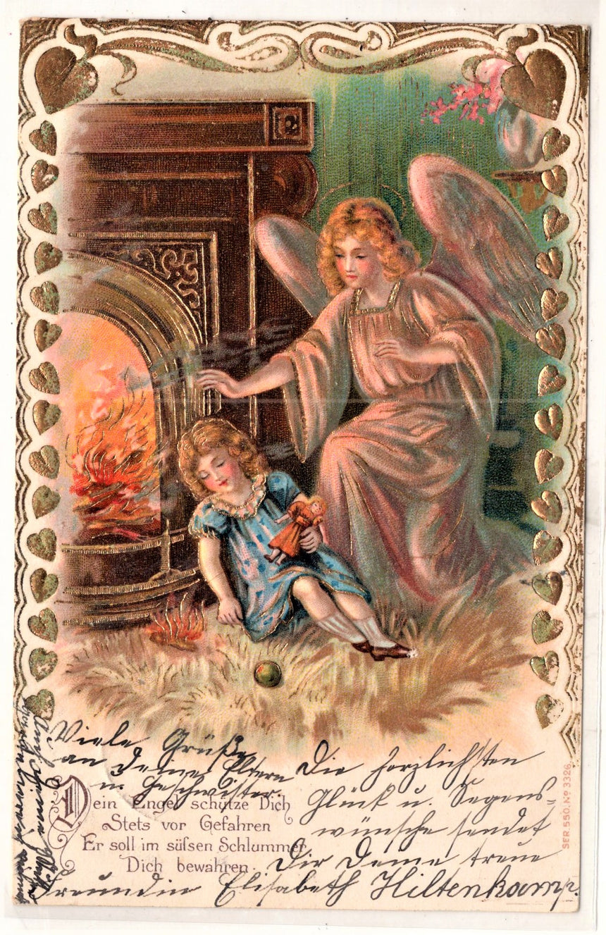 Cartolina Gesù. Madonna. San Giuseppe. Sacra Famiglia. Santi. | Collezionissimo