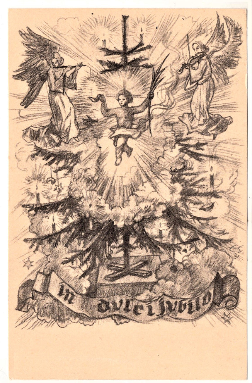 Cartolina Gesù. Madonna. San Giuseppe. Sacra Famiglia. Santi. | Collezionissimo
