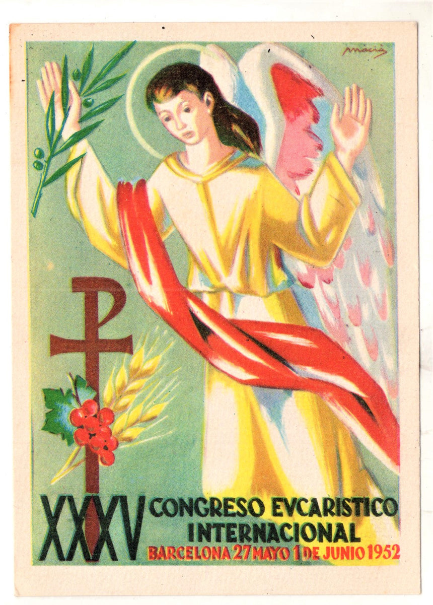 Cartolina Gesù. Madonna. San Giuseppe. Sacra Famiglia. Santi. | Collezionissimo