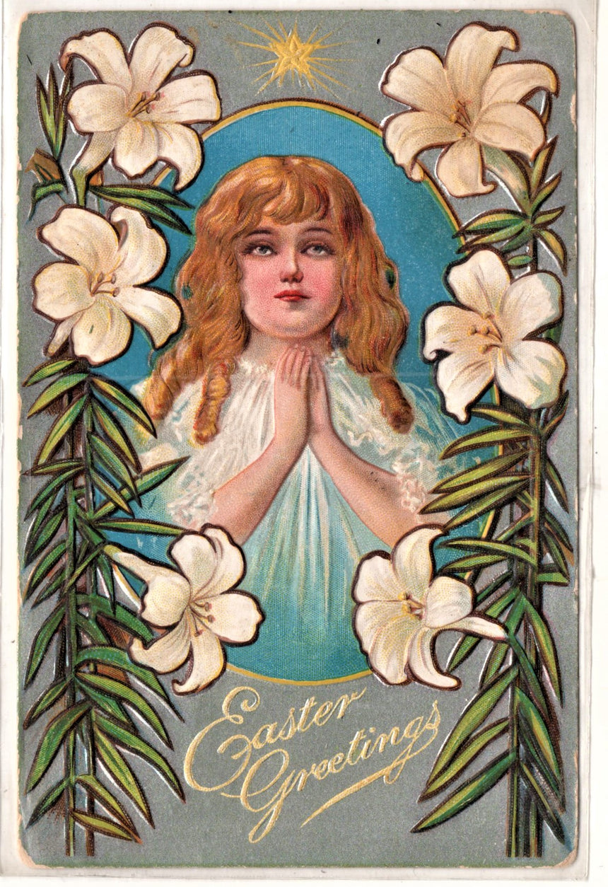 Cartolina Gesù. Madonna. San Giuseppe. Sacra Famiglia. Santi. | Collezionissimo