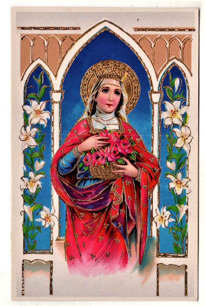 Cartolina Gesù. Madonna. San Giuseppe. Sacra Famiglia. Santi. | Collezionissimo
