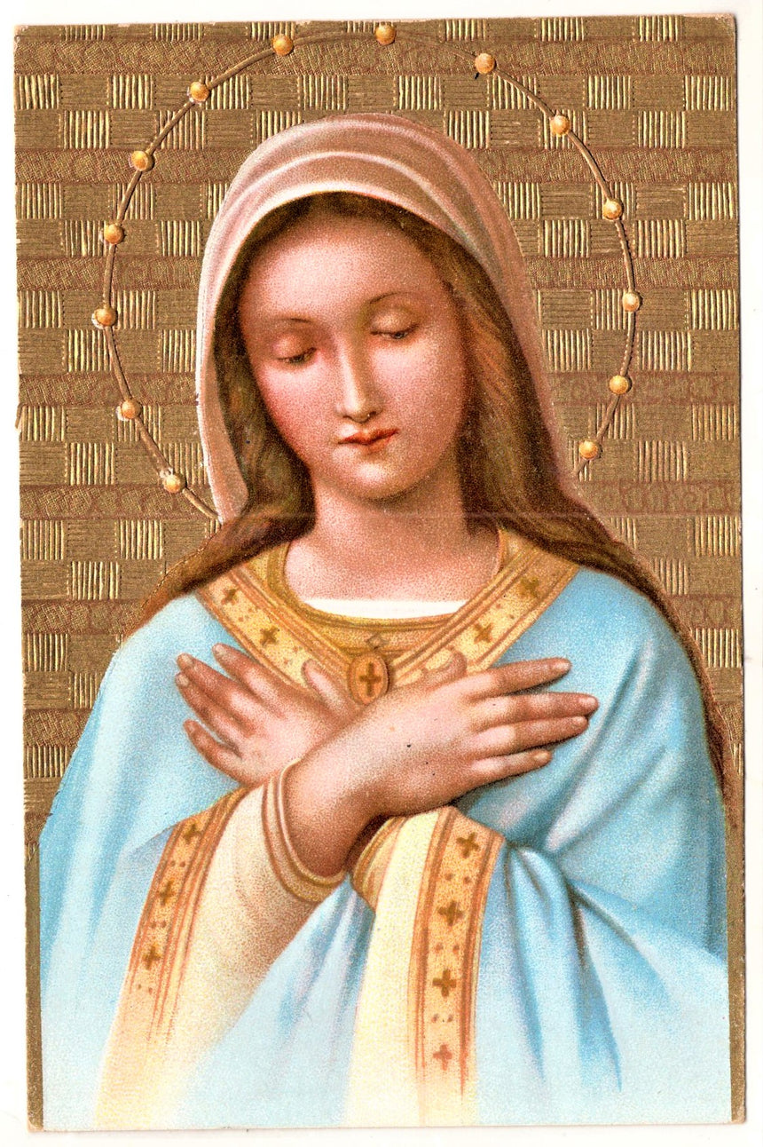 Cartolina Gesù. Madonna. San Giuseppe. Sacra Famiglia. Santi. | Collezionissimo