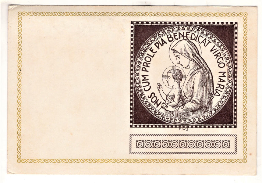 Cartolina Gesù. Madonna. San Giuseppe. Sacra Famiglia. Santi. | Collezionissimo