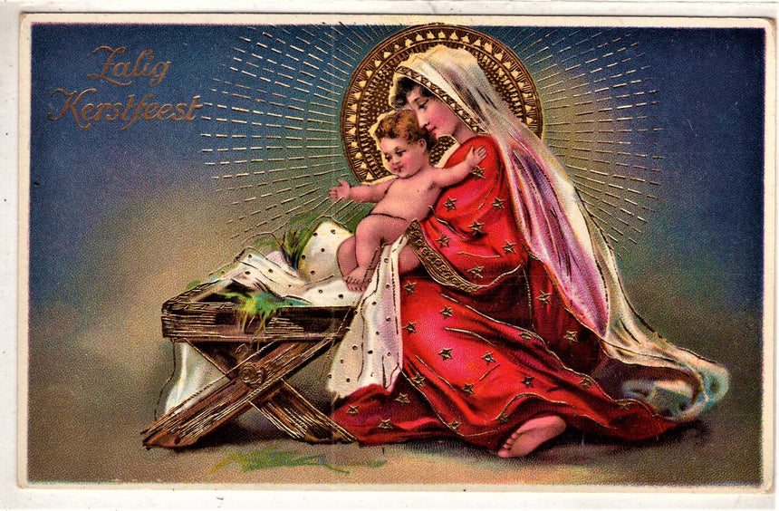 Cartolina Gesù. Madonna. San Giuseppe. Sacra Famiglia. Santi. | Collezionissimo