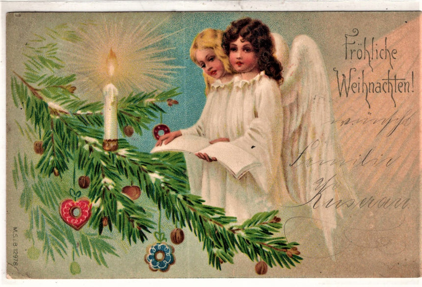 Cartolina Gesù. Madonna. San Giuseppe. Sacra Famiglia. Santi. | Collezionissimo