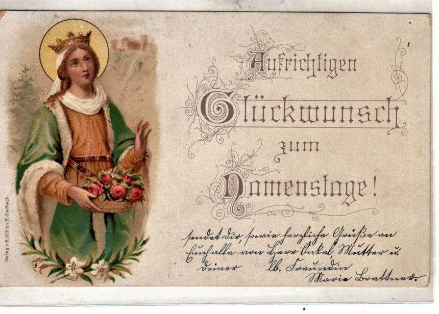 Cartolina Gesù. Madonna. San Giuseppe. Sacra Famiglia. Santi. | Collezionissimo