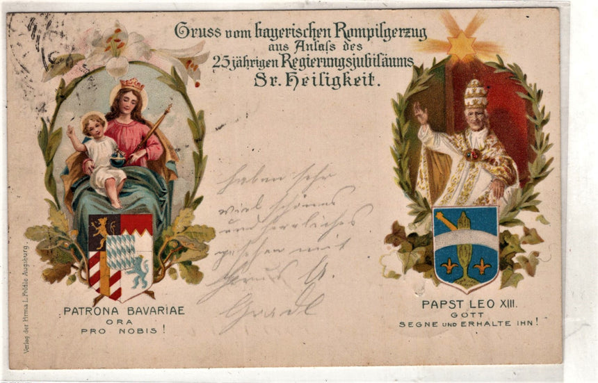 Cartolina Gesù. Madonna. San Giuseppe. Sacra Famiglia. Santi. | Collezionissimo