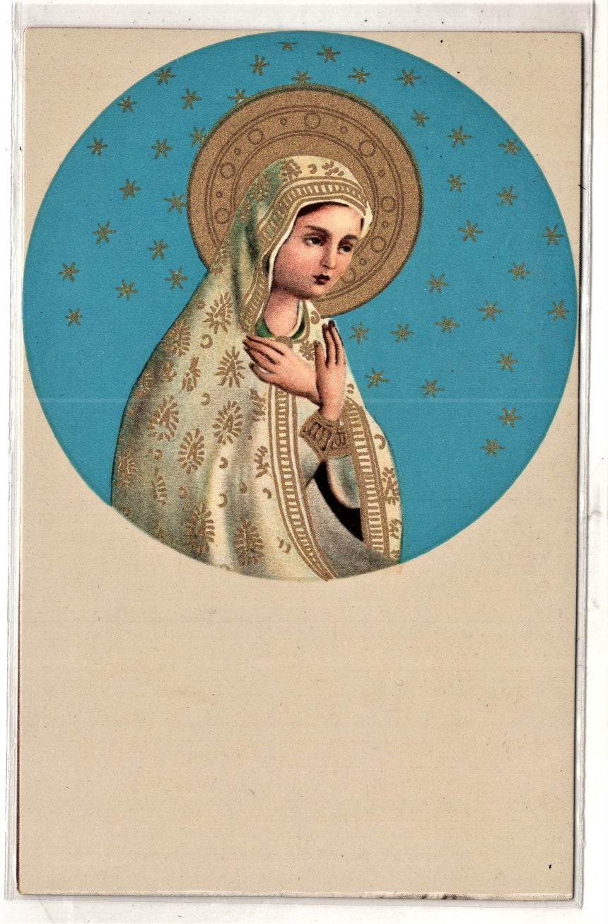Cartolina Gesù. Madonna. San Giuseppe. Sacra Famiglia. Santi. | Collezionissimo
