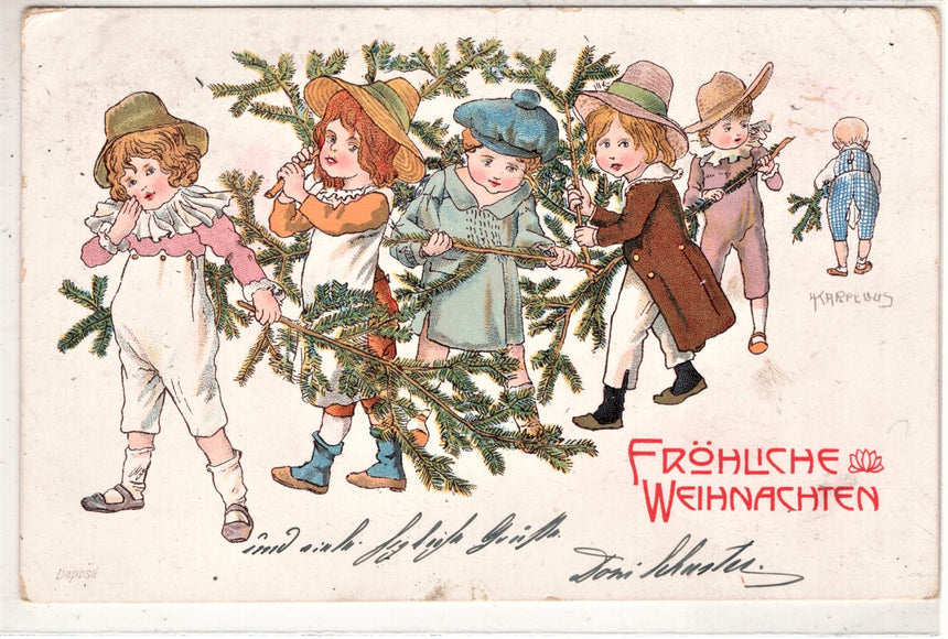 Cartolina Gesù. Madonna. San Giuseppe. Sacra Famiglia. Santi. | Collezionissimo