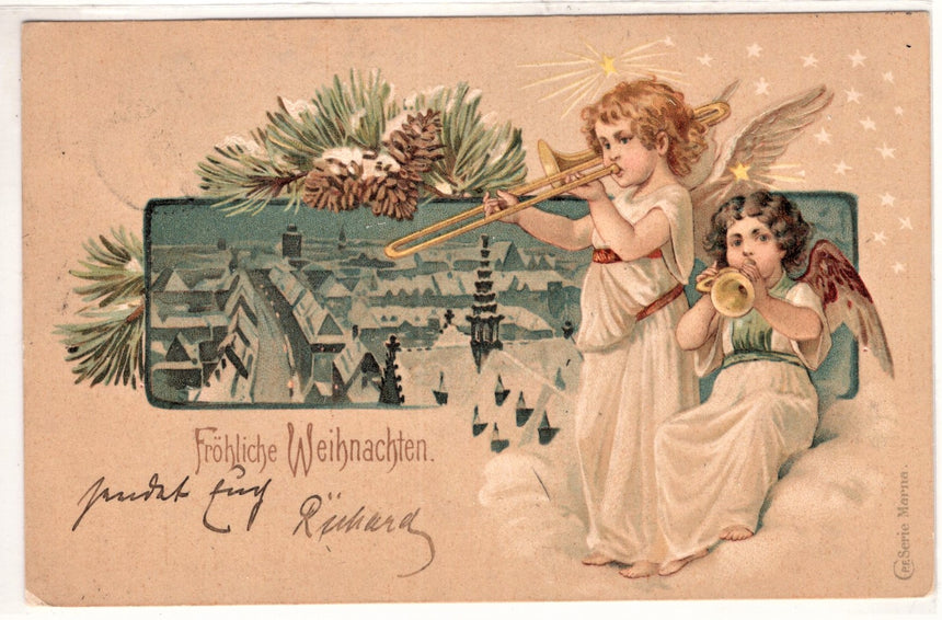 Cartolina Gesù. Madonna. San Giuseppe. Sacra Famiglia. Santi. | Collezionissimo