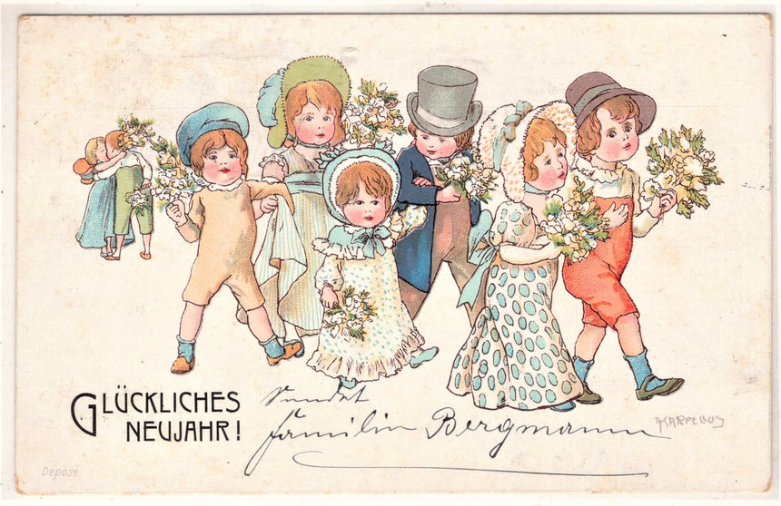 Cartolina Gesù. Madonna. San Giuseppe. Sacra Famiglia. Santi. | Collezionissimo