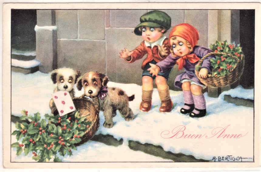 Cartolina Gesù. Madonna. San Giuseppe. Sacra Famiglia. Santi. | Collezionissimo