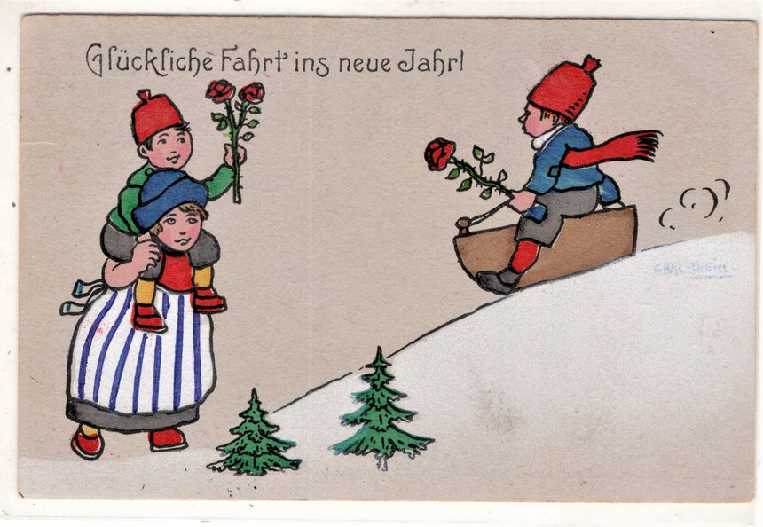 Cartolina Gesù. Madonna. San Giuseppe. Sacra Famiglia. Santi. | Collezionissimo