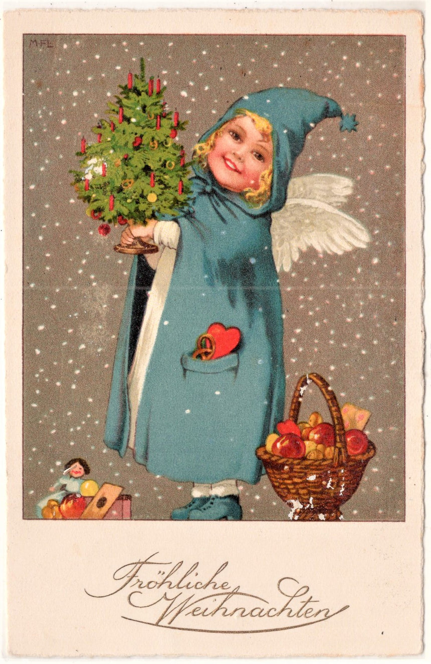 Cartolina Gesù. Madonna. San Giuseppe. Sacra Famiglia. Santi. | Collezionissimo