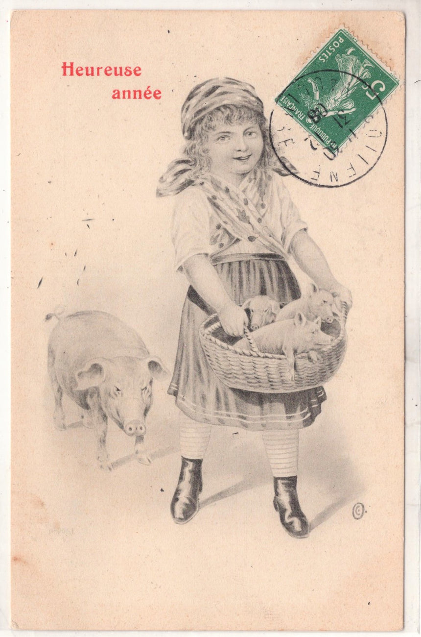 Cartolina Gesù. Madonna. San Giuseppe. Sacra Famiglia. Santi. | Collezionissimo