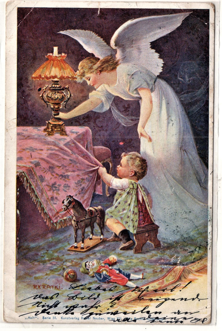 Cartolina Gesù. Madonna. San Giuseppe. Sacra Famiglia. Santi. | Collezionissimo