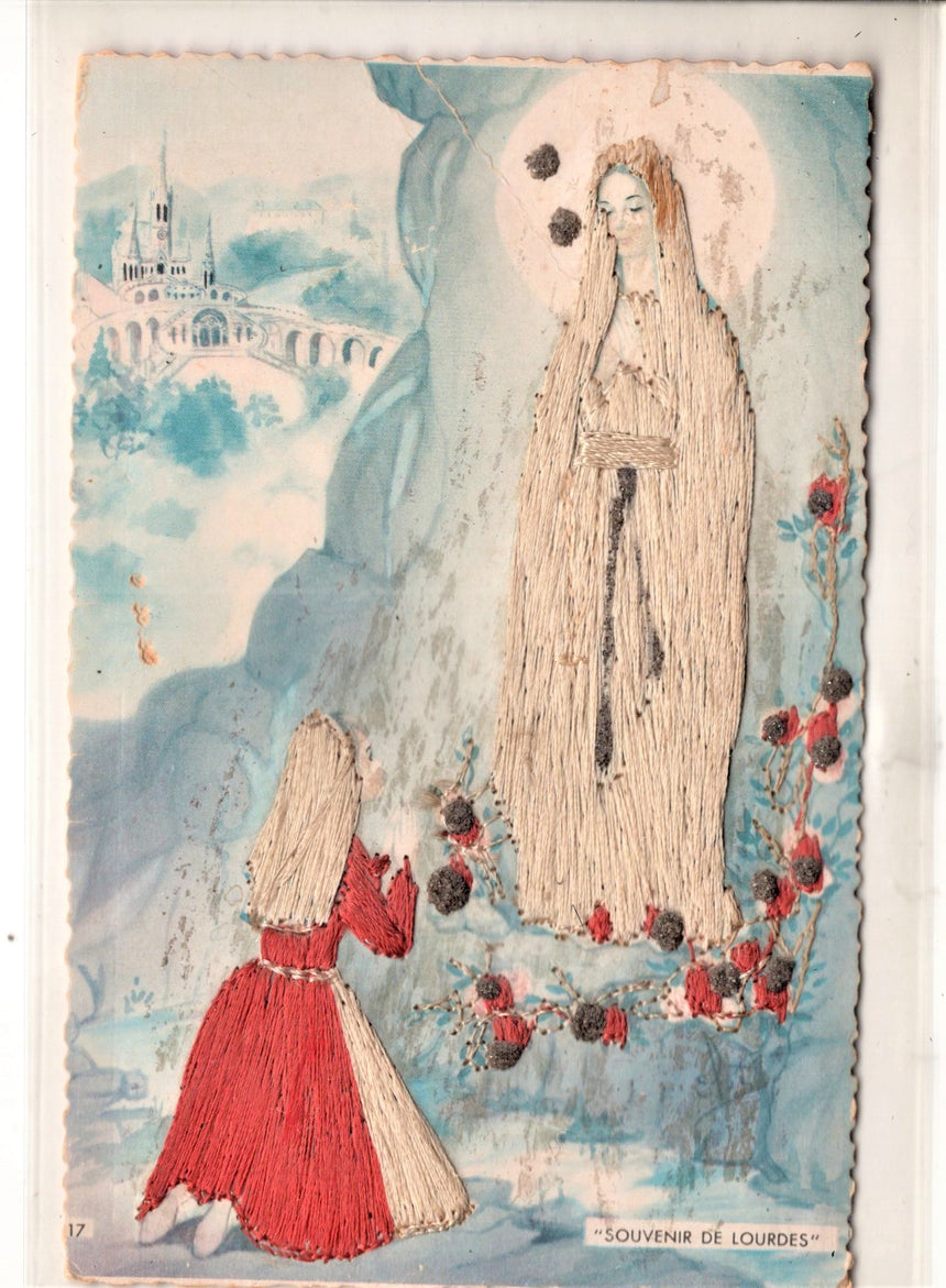 Cartolina Gesù. Madonna. San Giuseppe. Sacra Famiglia. Santi. | Collezionissimo