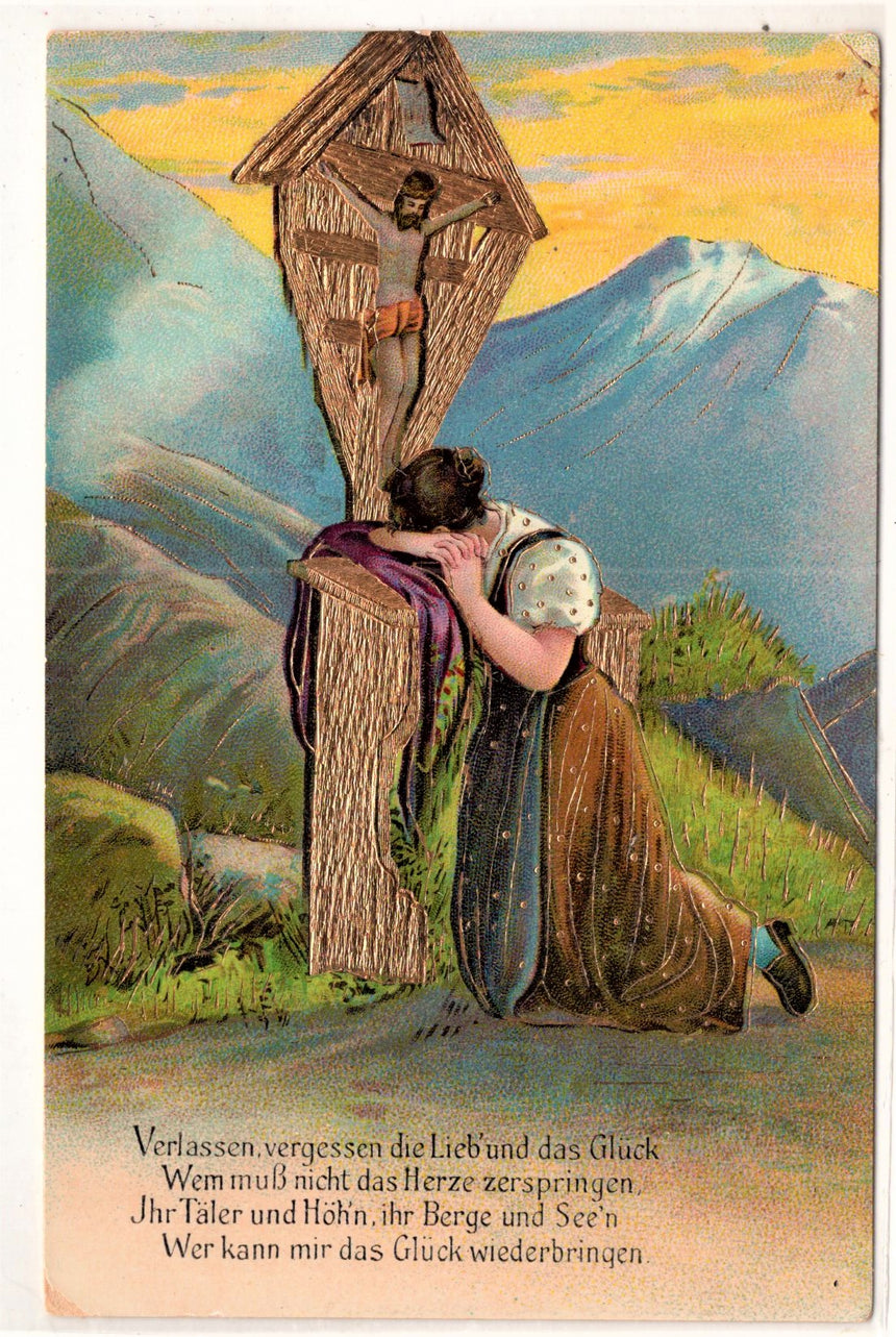 Cartolina Gesù. Madonna. San Giuseppe. Sacra Famiglia. Santi. | Collezionissimo