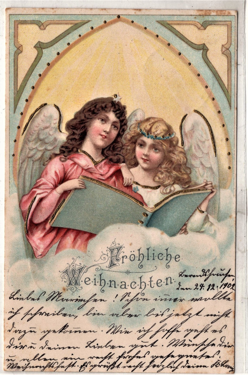 Cartolina Gesù. Madonna. San Giuseppe. Sacra Famiglia. Santi. | Collezionissimo