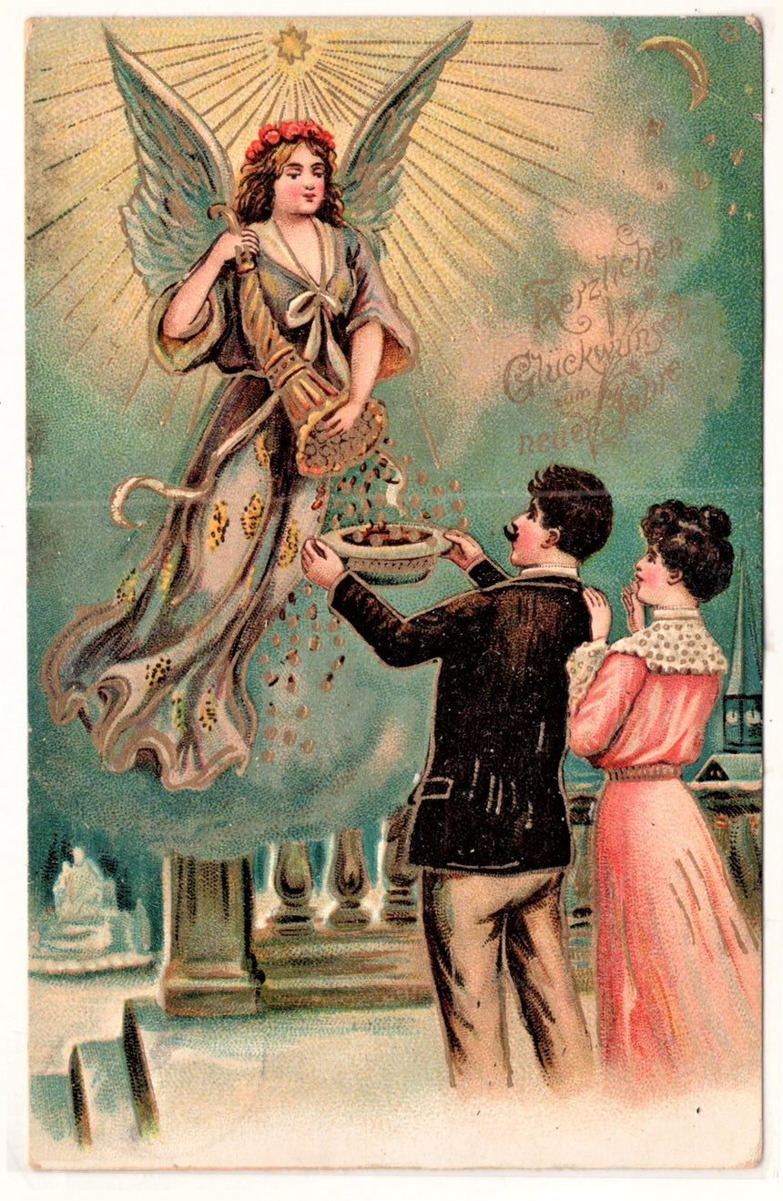 Cartolina Gesù. Madonna. San Giuseppe. Sacra Famiglia. Santi. | Collezionissimo