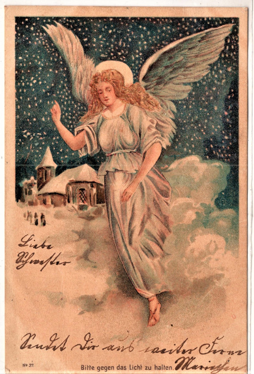 Cartolina Gesù. Madonna. San Giuseppe. Sacra Famiglia. Santi. | Collezionissimo