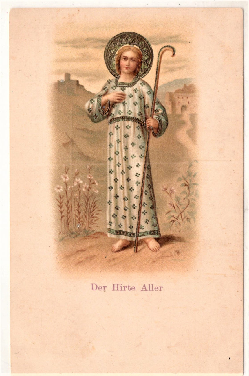 Cartolina Gesù. Madonna. San Giuseppe. Sacra Famiglia. Santi. | Collezionissimo