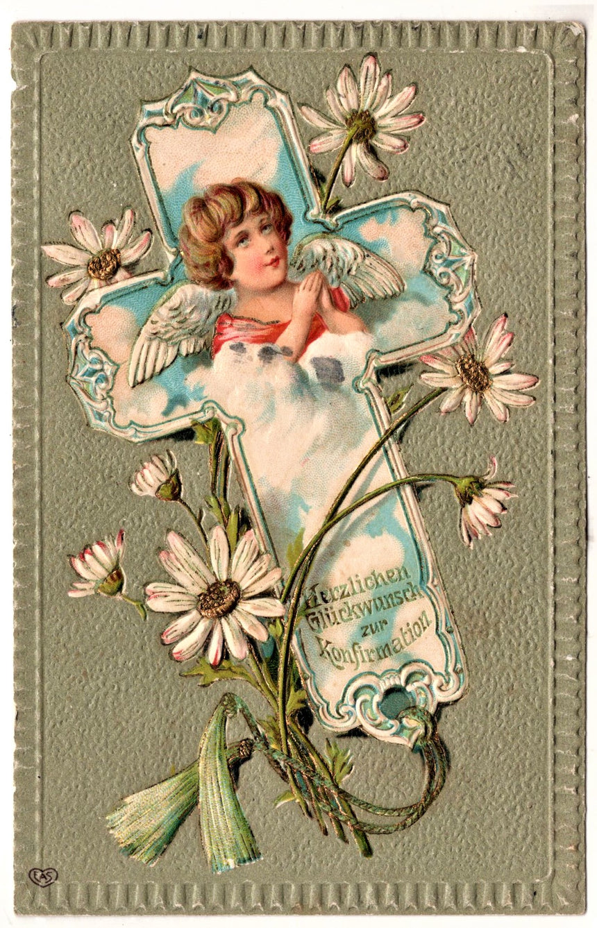 Cartolina Gesù. Madonna. San Giuseppe. Sacra Famiglia. Santi. | Collezionissimo