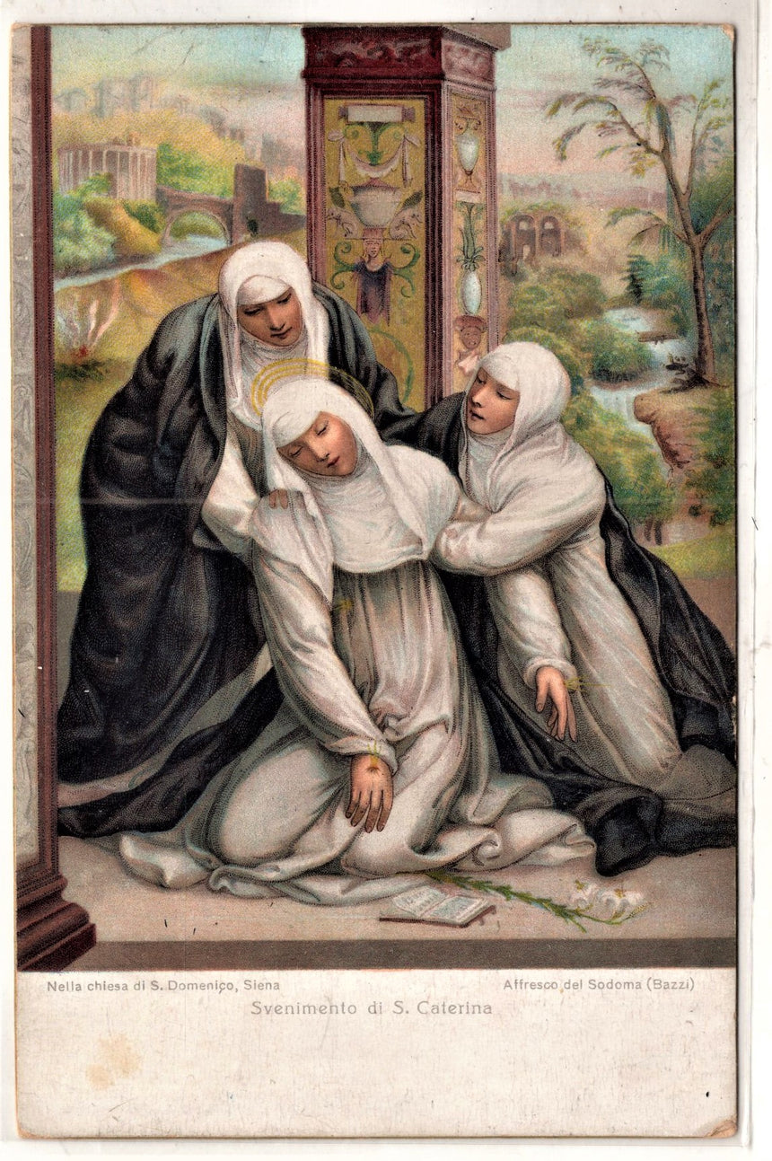 Cartolina Gesù. Madonna. San Giuseppe. Sacra Famiglia. Santi. | Collezionissimo