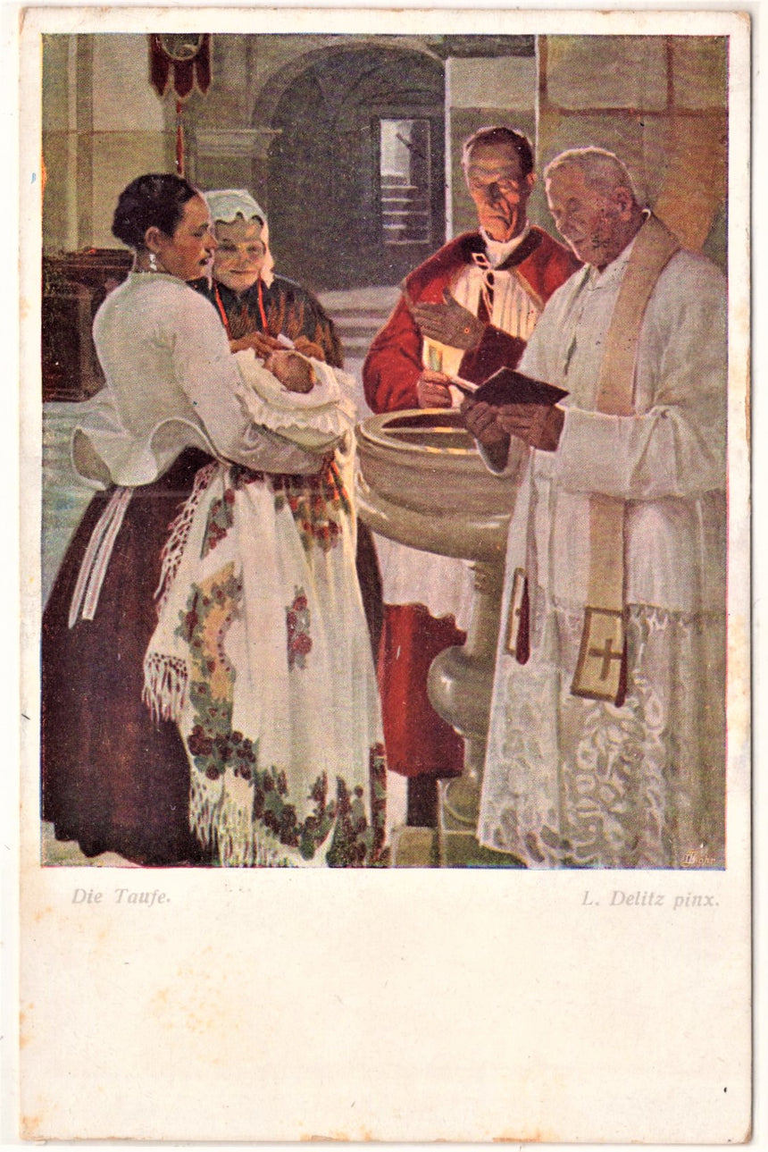 Cartolina Gesù. Madonna. San Giuseppe. Sacra Famiglia. Santi. | Collezionissimo