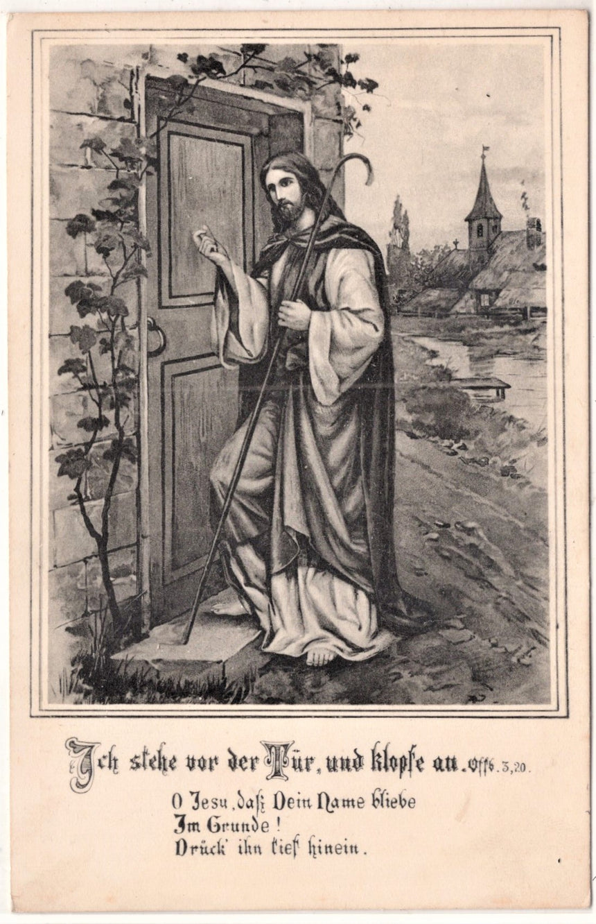 Cartolina Gesù. Madonna. San Giuseppe. Sacra Famiglia. Santi. | Collezionissimo