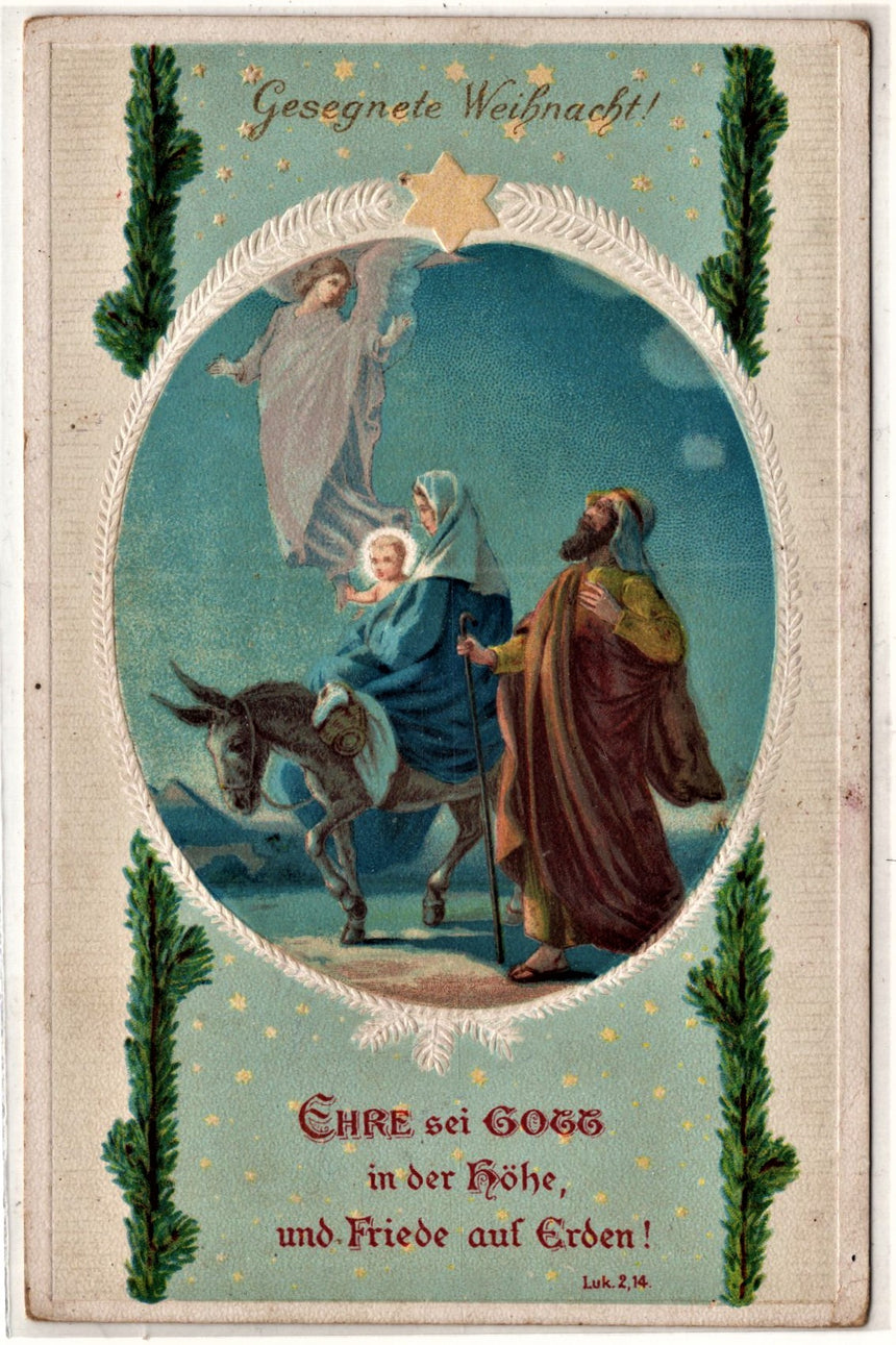 Cartolina Gesù. Madonna. San Giuseppe. Sacra Famiglia. Santi. | Collezionissimo