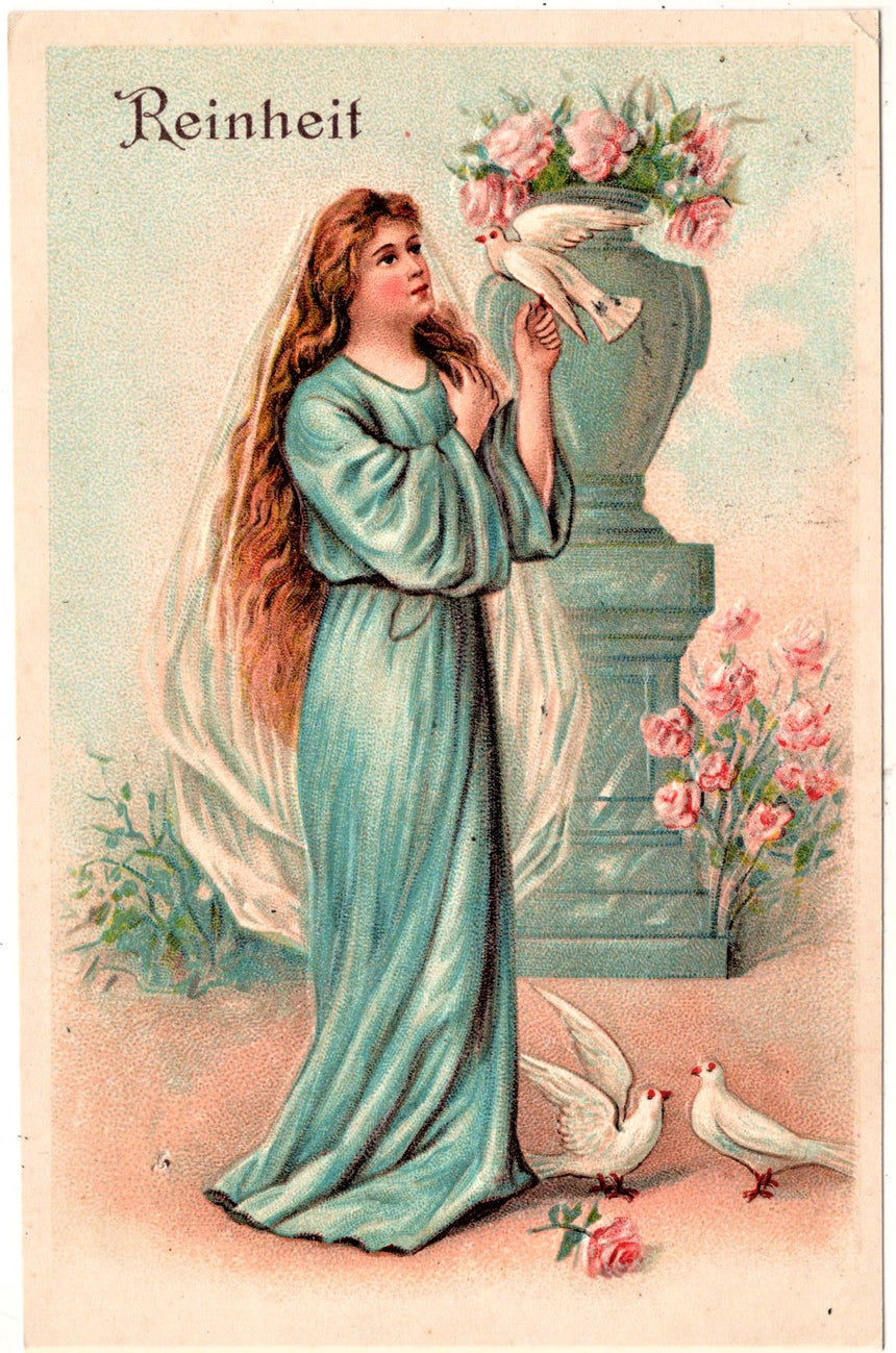 Cartolina Gesù. Madonna. San Giuseppe. Sacra Famiglia. Santi. | Collezionissimo