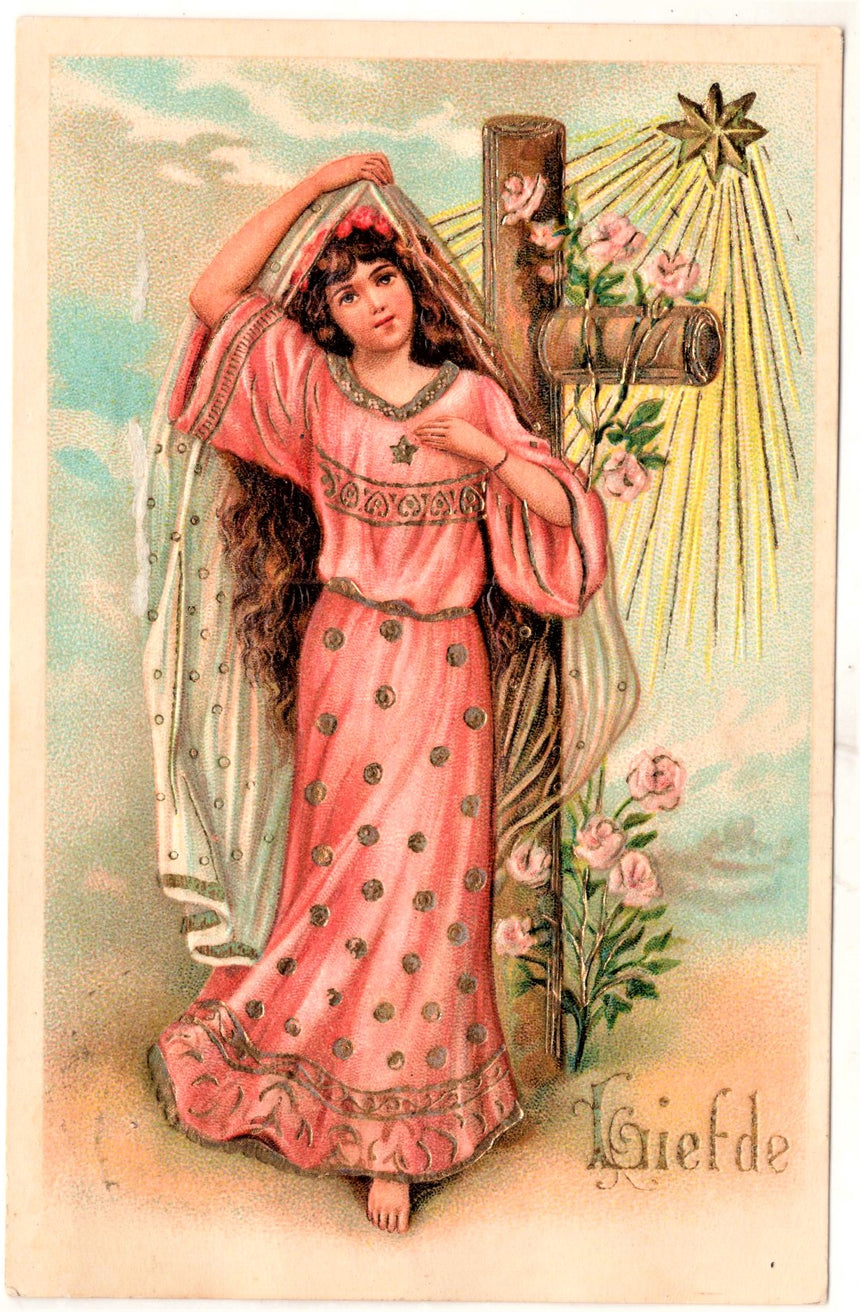 Cartolina Gesù. Madonna. San Giuseppe. Sacra Famiglia. Santi. | Collezionissimo