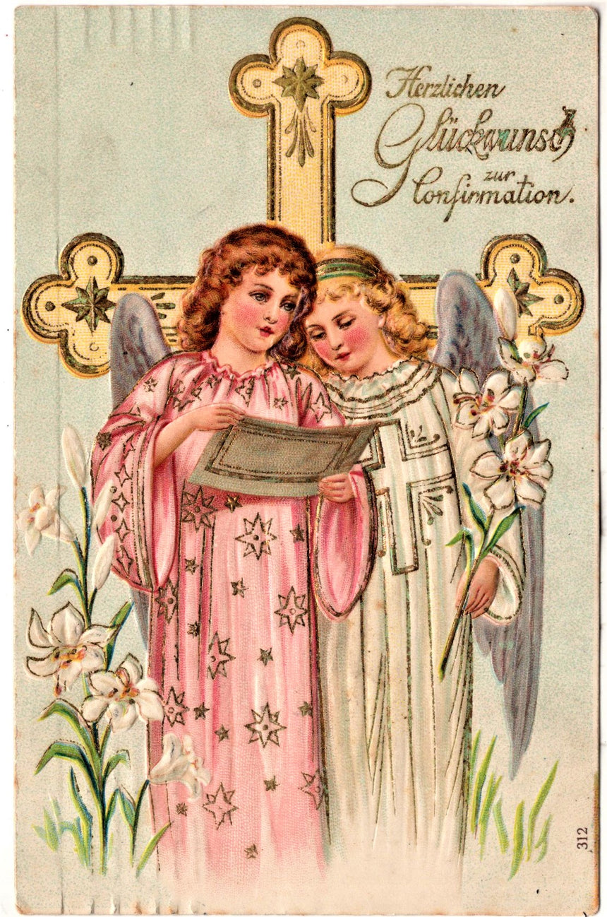 Cartolina Gesù. Madonna. San Giuseppe. Sacra Famiglia. Santi. | Collezionissimo