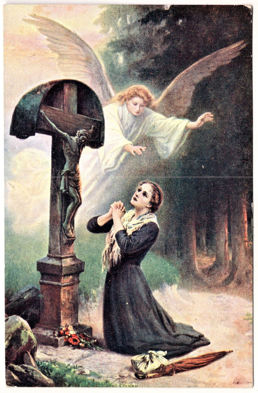 Cartolina Gesù. Madonna. San Giuseppe. Sacra Famiglia. Santi. | Collezionissimo