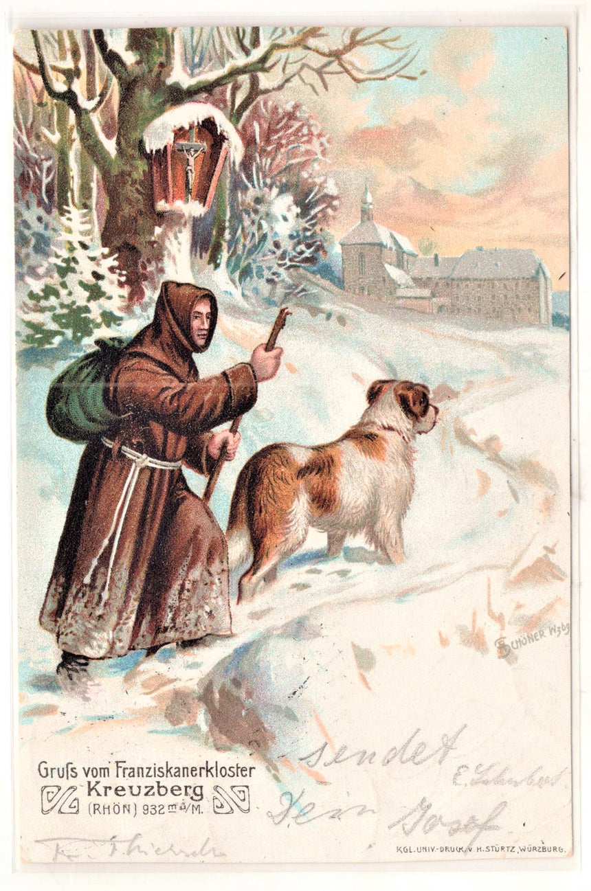 Cartolina Gesù. Madonna. San Giuseppe. Sacra Famiglia. Santi. | Collezionissimo