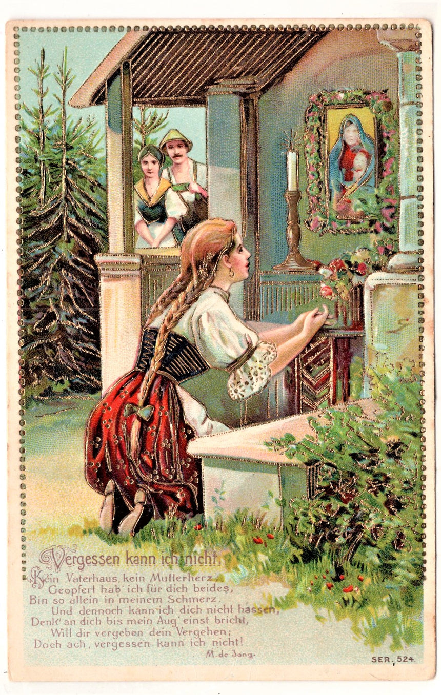 Cartolina Gesù. Madonna. San Giuseppe. Sacra Famiglia. Santi. | Collezionissimo