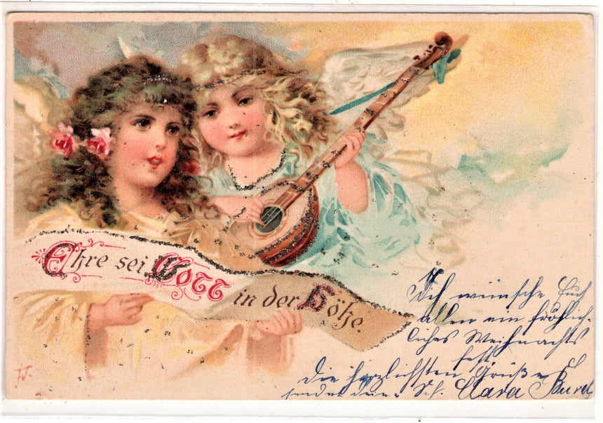 Cartolina Gesù. Madonna. San Giuseppe. Sacra Famiglia. Santi. | Collezionissimo