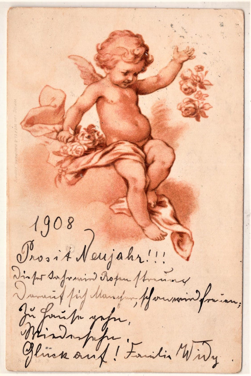 Cartolina Gesù. Madonna. San Giuseppe. Sacra Famiglia. Santi. | Collezionissimo