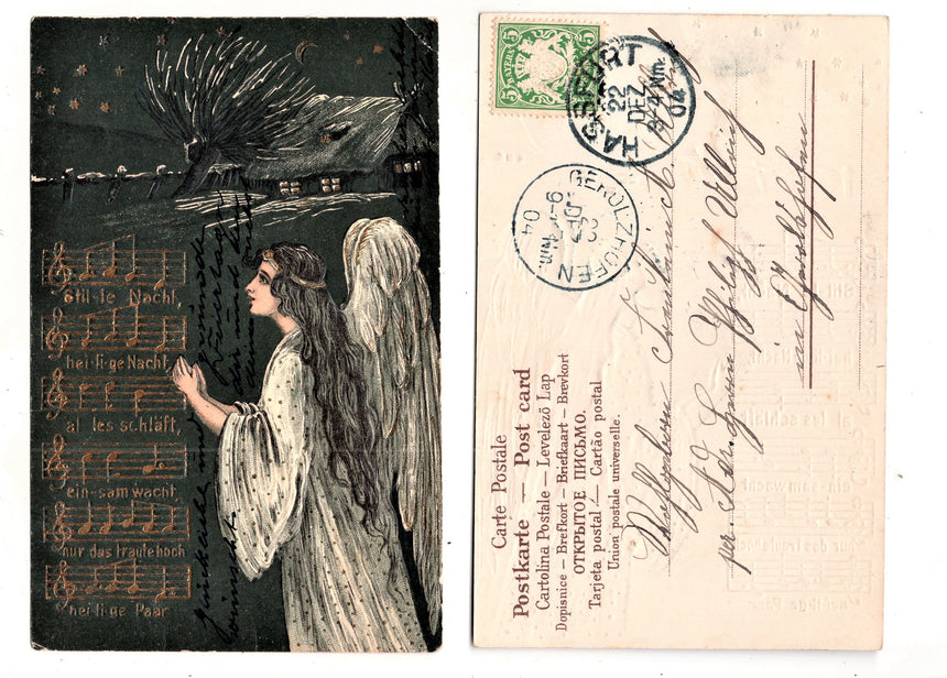 Cartolina Gesù. Madonna. San Giuseppe. Sacra Famiglia. Santi. | Collezionissimo